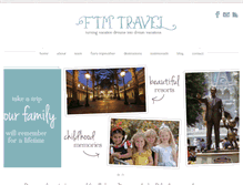 Tablet Screenshot of ftmtravel.com